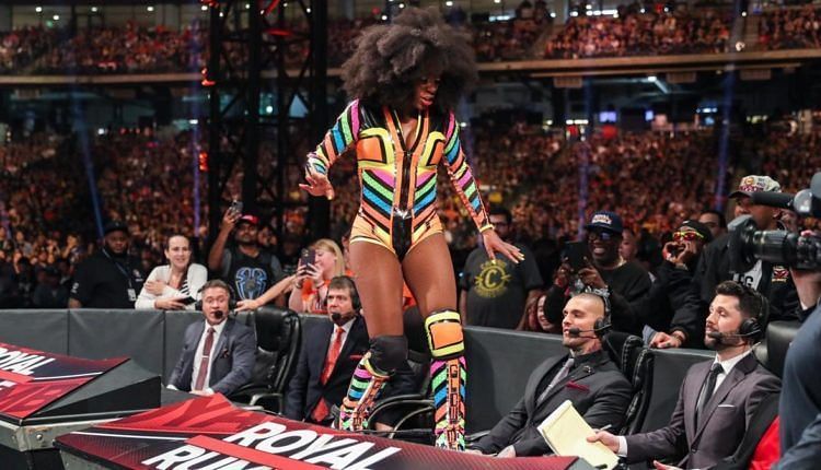 Naomi would like to have a shot at the title