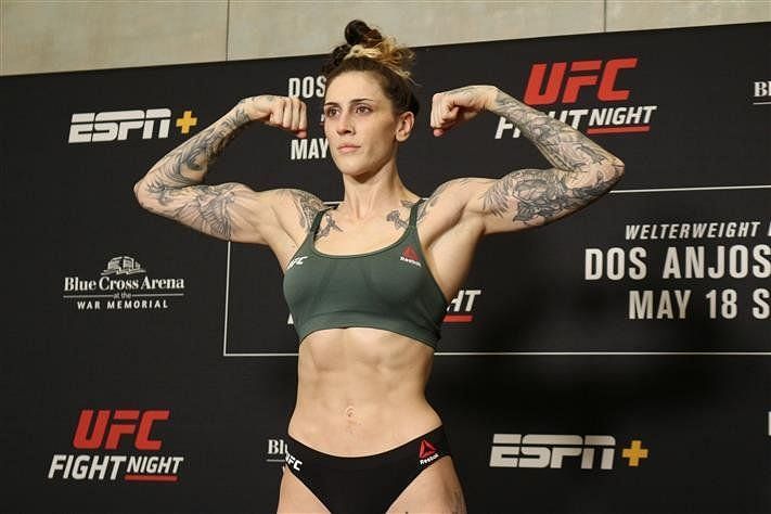 Megan Anderson will be looking for a knockout against Norma Dumont Viana