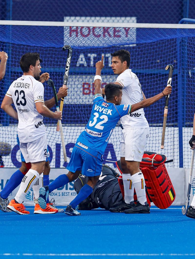 Vivek Sagar Prasad scored the equalizer (Image Courtesy: Hockey India)