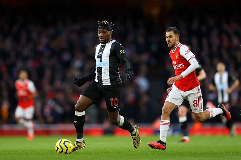 Newcastle&#039;s attackers like Allan Saint-Maximin struggled in today&#039;s game
