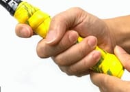 Your grip on the racket must be correct in order to play well