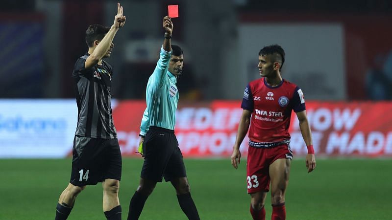 Jitendra was sent off against ATK recently