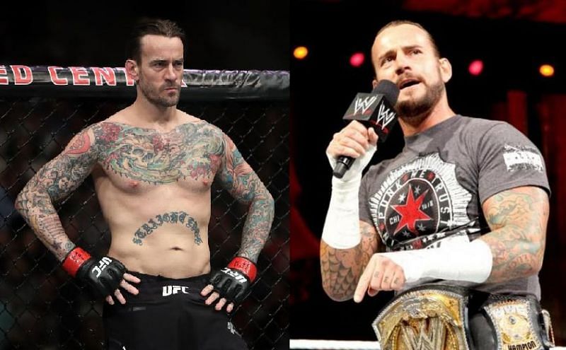 CM Punk in UFC and WWE