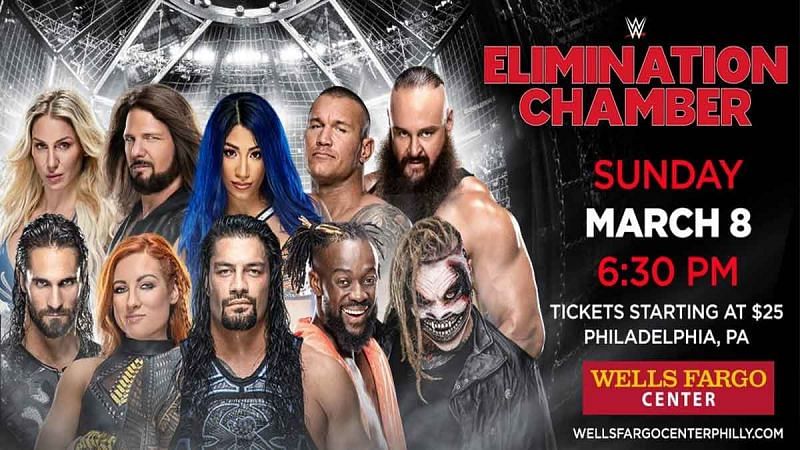 The main event for next month&#039;s Elimination Chamber may have already been revealed
