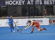 Lalit was a bundle of energy against the Dutch