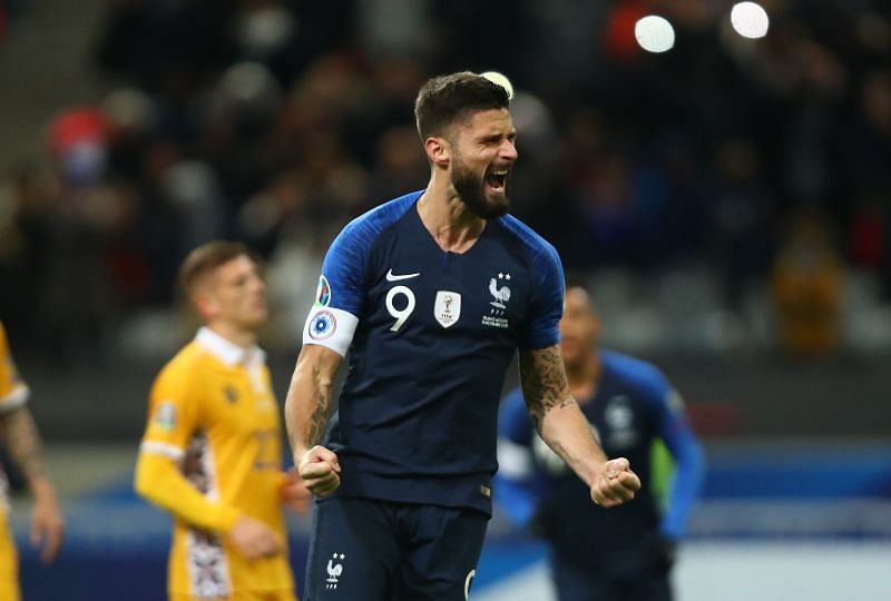 Ahead of the Euros, Olivier Giroud will be hoping for increased game time at Chelsea