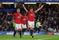 United's back line put on a commanding defensive display