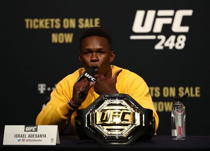UFC Champion Israel Adesanya wins New Zealand Sportsman of the year award