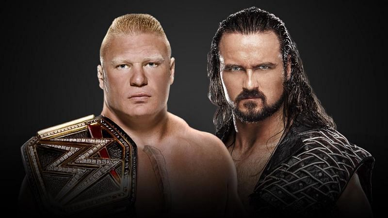 Drew McIntyre versus Brock Lesnar deserves to main event WrestleMania 36.