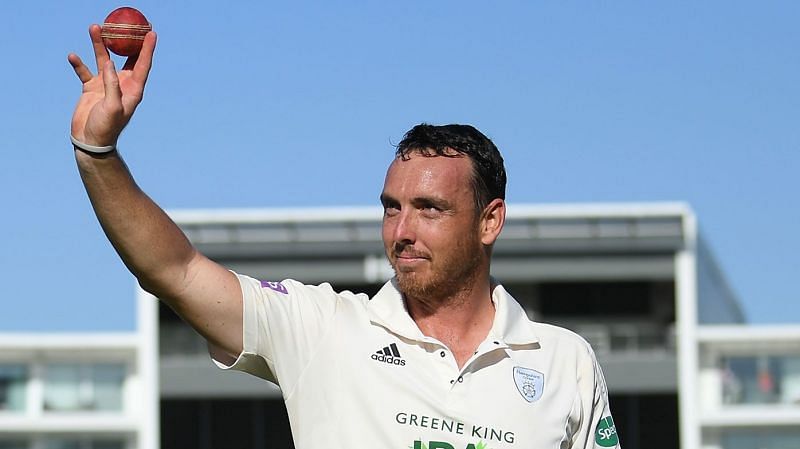 Kyle Abbott took 17 wickets in a game for Hampshire earlier this season.