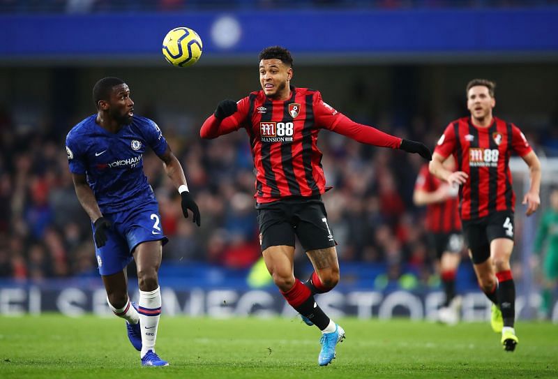 King for Bournemouth, playing against Chelsea in the Premier League.