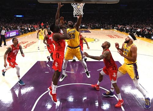 Houston Rockets v Los Angeles Lakers