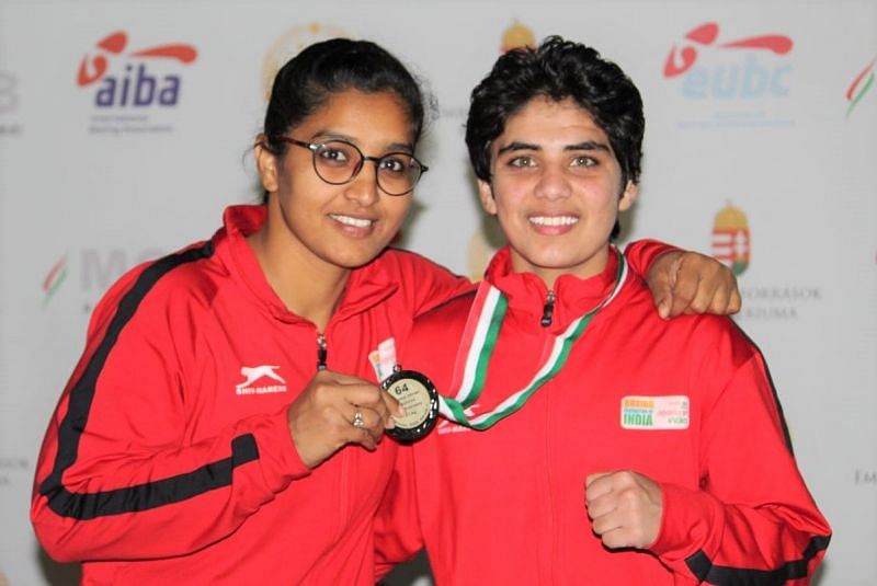 Jyoti Gulia poses with her silver medal