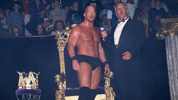 Stone Cold Steve Austin delivers the infamous 3:16 speech after a &#039;Stunning&#039; victory