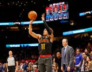 Trae Young is the highest-profile player taking part in the three-point contest