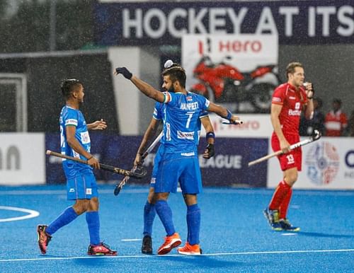 The Indians have risen by a slot in the FIH post-match rankings Image Courtesy: Hockey India