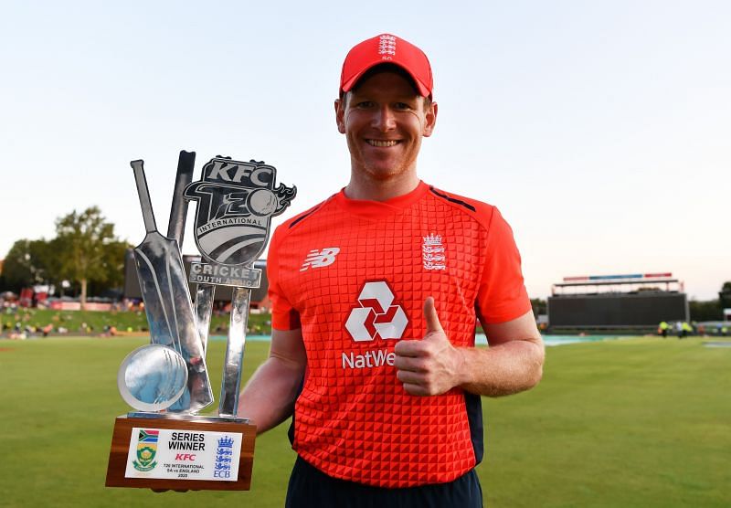 Eoin Morgan&#039;s brilliant 57* helped England chase down a mammoth 223 runs and win the series 2-1