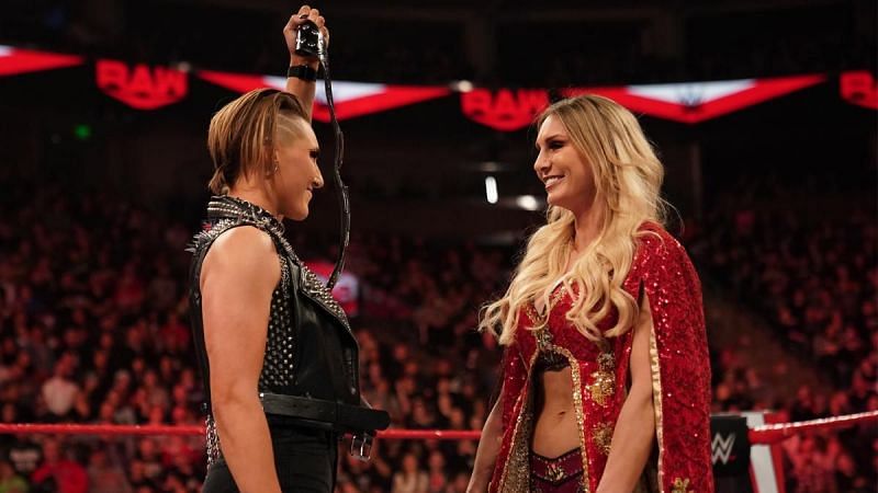 Charlotte Flair and Rhea Ripley teased a WrestleMania Dream Match!