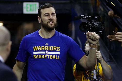 Andrew Bogut won the 2015 title with the Golden State Warriors