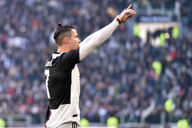 The Portuguese legend is now scoring goals for Juventus