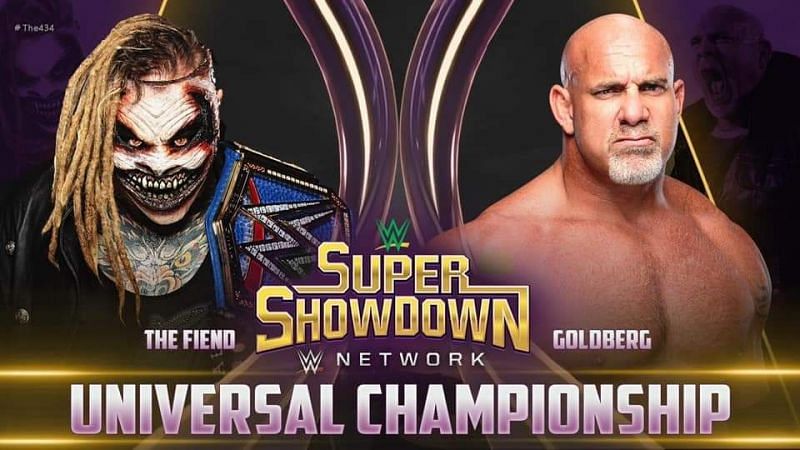 The Fiend and his Universal Championship are next for Goldberg.