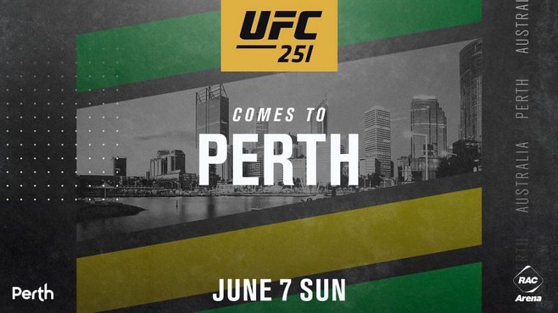 UFC is going to the land down under