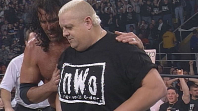 Scott Hall and Dusty Rhodes at Souled Out 1998
