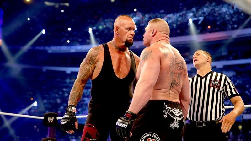 Brock Lesnar defeating The Undertaker at WrestleMania 30 was a shocking moment.