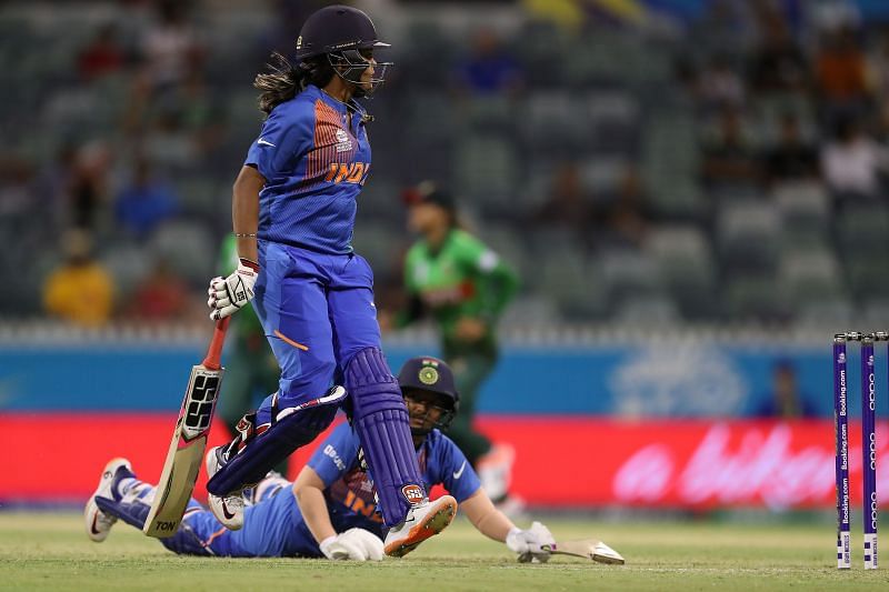 India v Bangladesh - After a middle-order collapse, Veda rescued India with her cameo