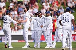NZ vs IND, पहला टेस्ट - भारतीय टीम 165 रन बनाकर ऑल आउट, दूसरे दिन न्यूजीलैंड को मिली पहली पारी में बढ़त