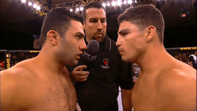 Sanchez&#039;s fight with Karo Parisyan was absolutely packed with action
