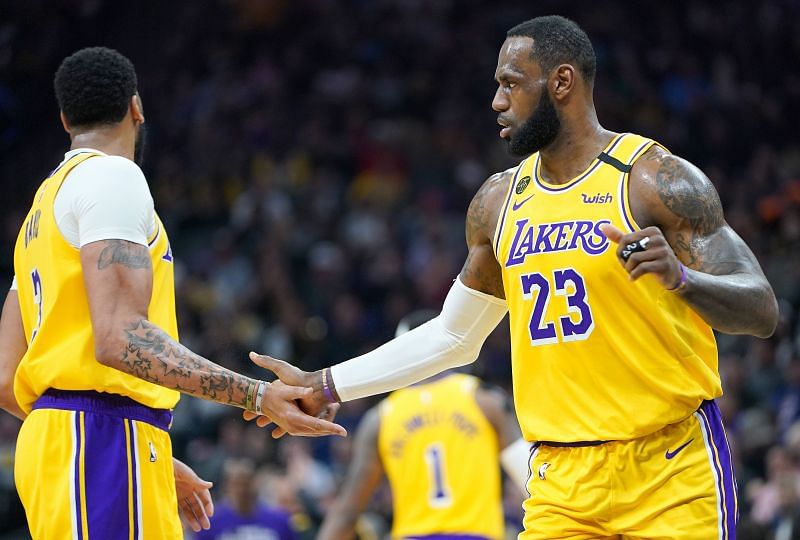 The Lakers remain top of the Western Conference standings