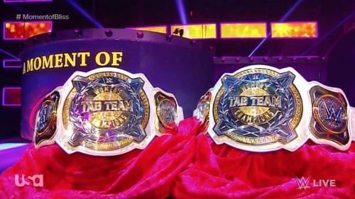 WWE needs to start working on an overarching narrative for these belts.