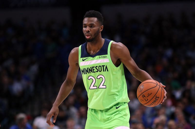 Andrew Wiggins spent the first half of the season with the Wolves