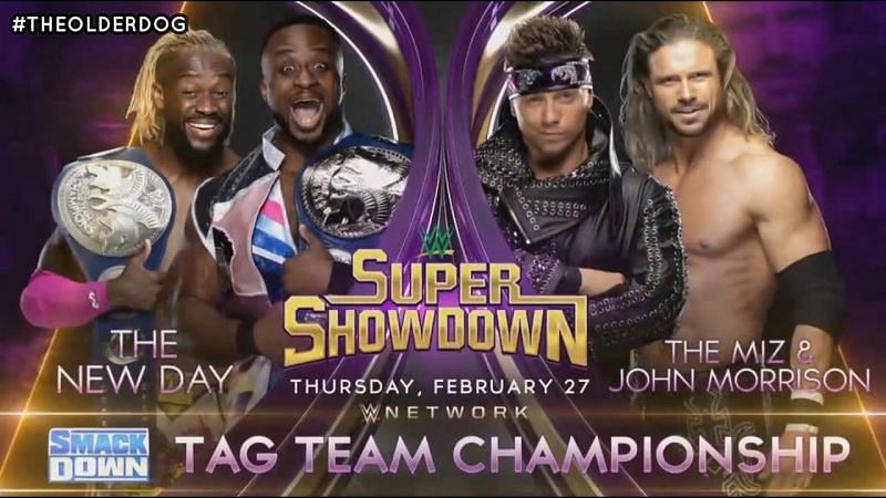 Will we see new Tag Champs at Super Show-Down?