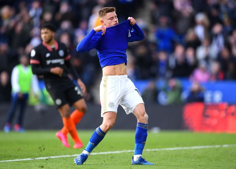 Harvey Barnes missed a sitter in the dying minutes of the game