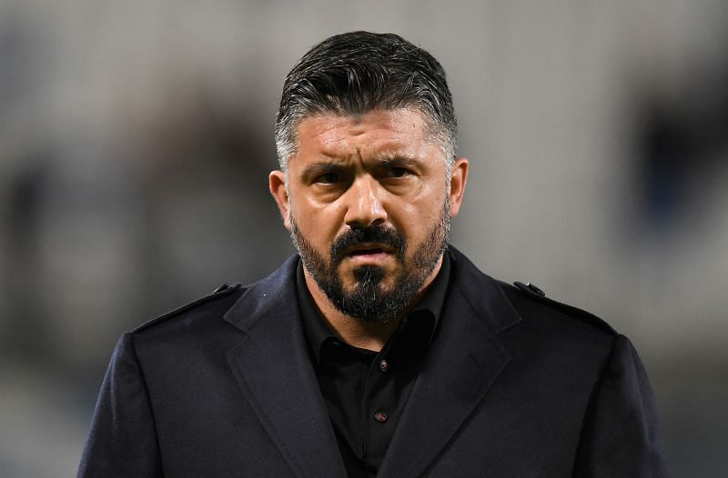 Napoli manager Gattuso has called on his Napoli players to &#039;bleed blood&#039; for the team