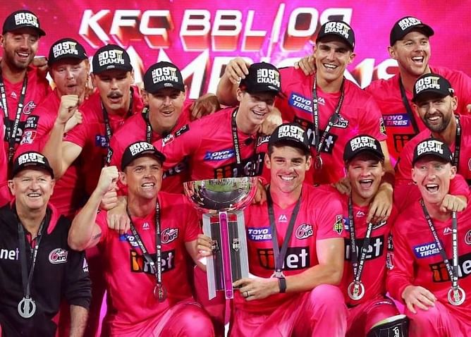 BBL 2019-20: 'Read somewhere that we were tipped to finish last or second last' says skipper Moises Henriques after winning Big Bash final with Sydney Sixers