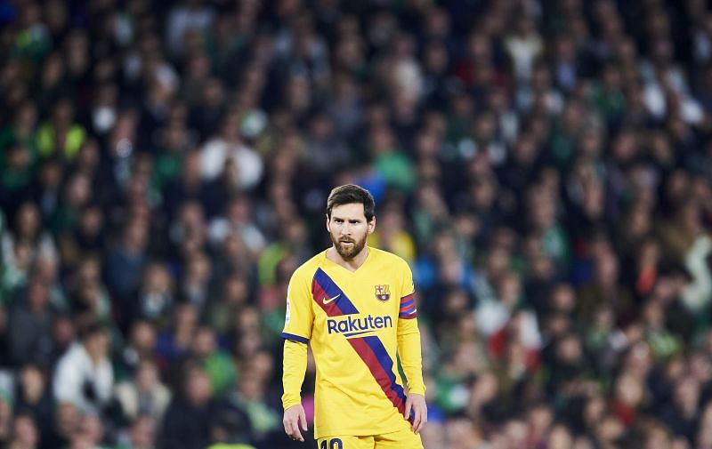 Lionel Messi has not scored for five consecutive matches in all competitions