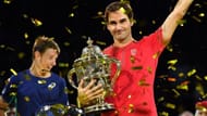 Federer with the 2019 Basel trophy