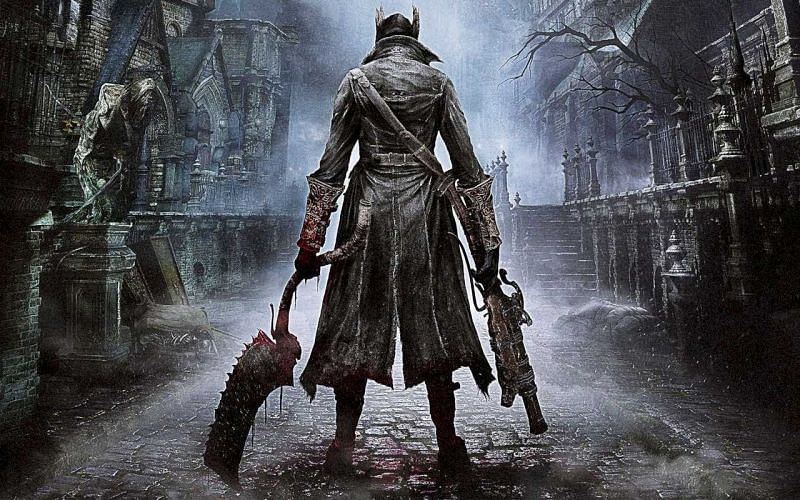 Bloodborne gameplay revolved more around reaction and dodging than using a shield