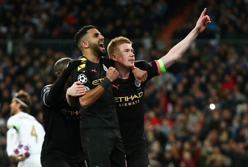 Manchester City recorded their first-ever Champions League win against Real Madrid on Wednesday