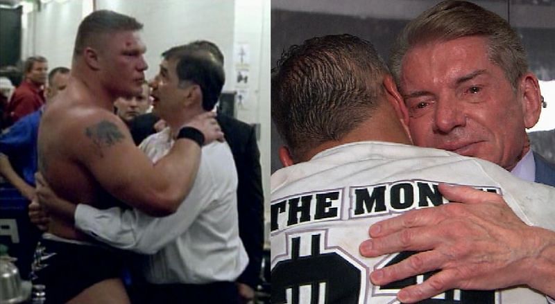 Two memorable backstage WrestleMania moments