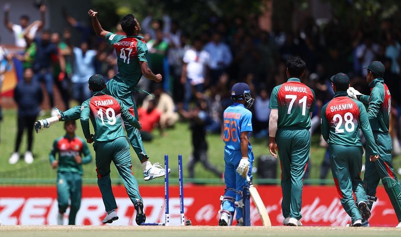 Bangladesh held their nerve better on the day and beat India in a thrilling encounter to lift their maiden U19 World Cup