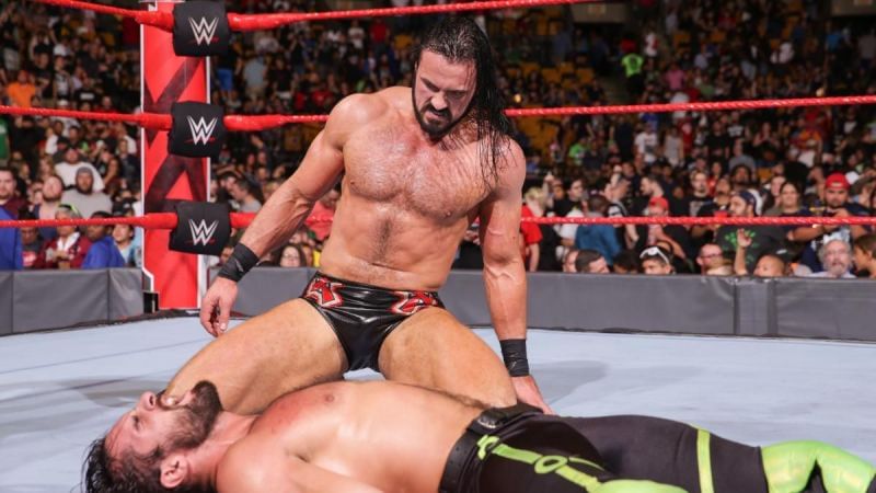 Seth Rollins and Drew McIntyre