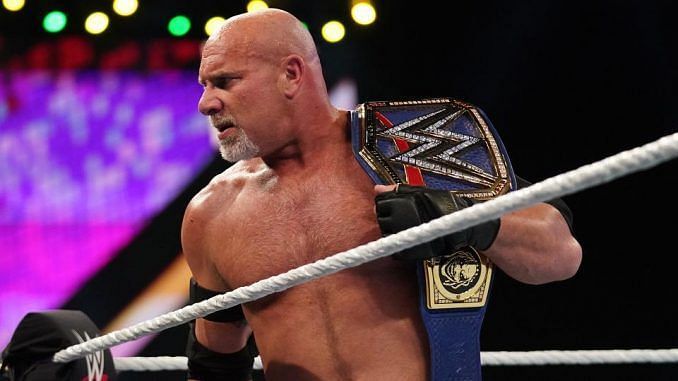 Goldberg won the Universal Championship at Super ShowDown