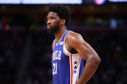 Joel Embiid and the Philadelphia 76ers host the Atlanta Hawks