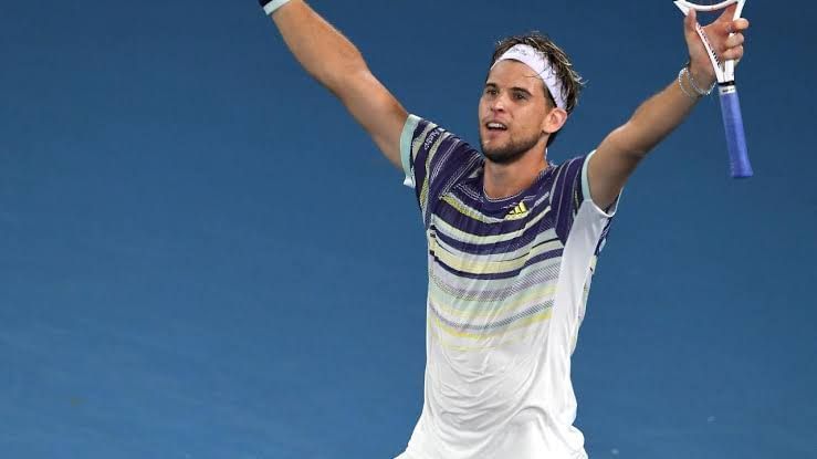 Dominic Thiem has entered his first final in Melbourne