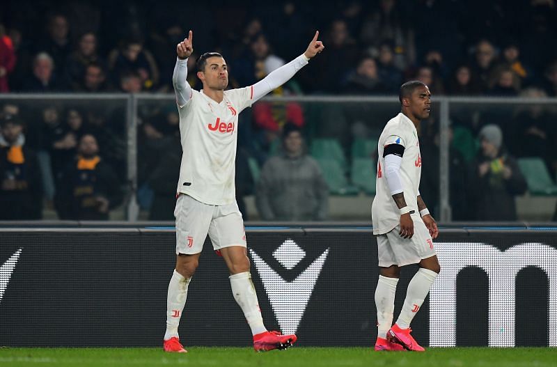 Cristiano Ronaldo scored in his 11th consecutive Serie A game