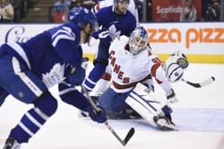 Ayres enjoys new fame after earning win as emergency goalie